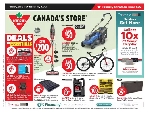 Canadian Tire flyer (valid until 16-07)