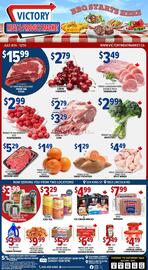 Victory Meat Market flyer week 28 Page 1