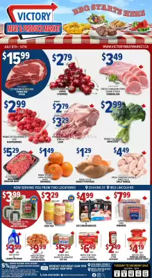 Victory Meat Market flyer (valid until 14-07)