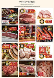 Roberts Fresh and Boxed Meats flyer week 28 Page 1