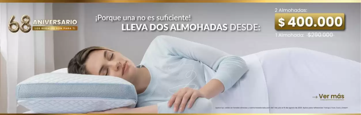 Catálogo Colchones El Dorado (válido hasta 15-08)