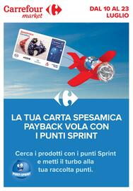 Volantino Carrefour Market | Punti Sprint Payback Pagina 1