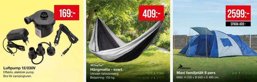 Harald Nyborg reklamblad Sida 1