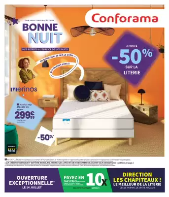 Conforama folder (geldig t/m 4-08)