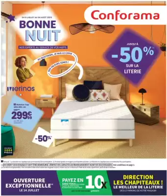 Catalogue Conforama (valable jusqu'au 4-08)