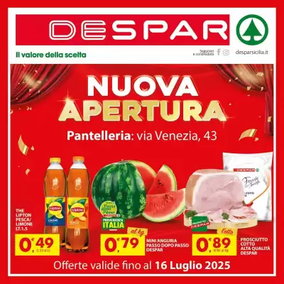 Volantino Despar Sicilia (valido fino al 16-07)