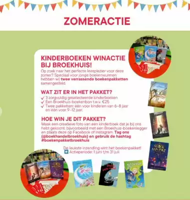 Boekhandel Broekhuis folder (geldig t/m 31-07)