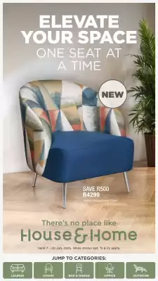 House & Home catalogue (valid until 20-07)
