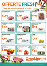 Volantino GrosMarket settimana 28 Pagina 1