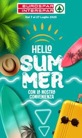 Volantino Eurospar | Hello summer Pagina 1