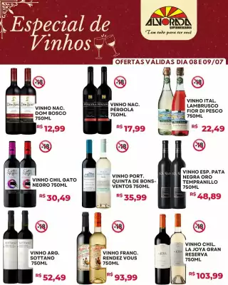 Catálogo Alvorada Supermercados (válido até 9-07)