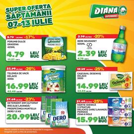 Catalog Diana Supermarket săptămâna 28 Pagină 1