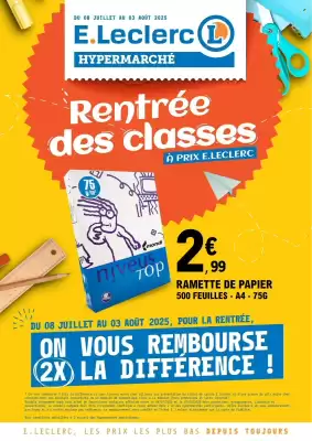 Catalogue E.Leclerc (valable jusqu'au 3-08)