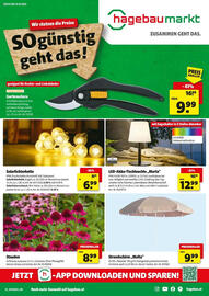 Hagebau Flugblatt Seite 1