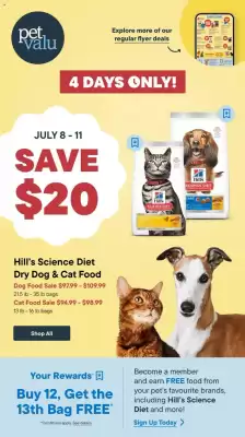 Petvalu flyer (valid until 11-07)