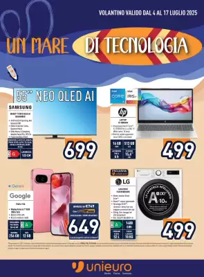 Volantino Unieuro (valido fino al 17-07)