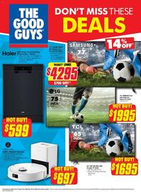The Good Guys catalogue week 28 Page 1