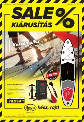 Hervis akciós újság (érvényes eddig: 3-08)