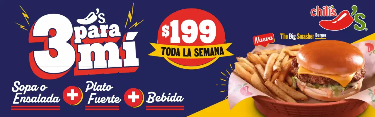 Catálogo Chili's (válido hasta 31-07)