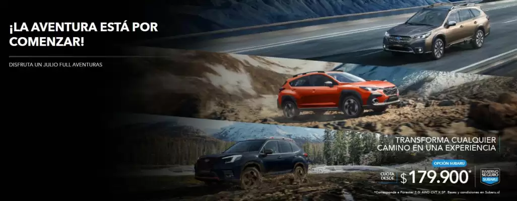 Catálogo Subaru (válido hasta 23-07)