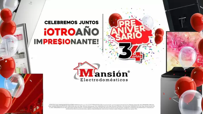 Catálogo Mansión Electrodomésticos (válido hasta 31-07)