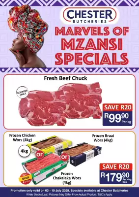 Chester Butcheries catalogue (valid until 10-07)