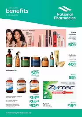 National Pharmacies catalogue (valid until 27-07)