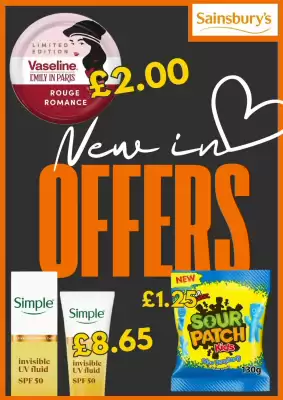 Sainsbury's leaflet (valid until 15-07)