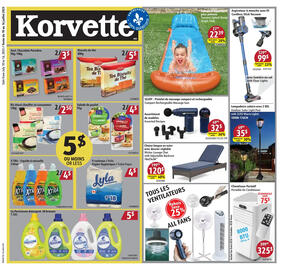 Korvette flyer week 28 Page 1