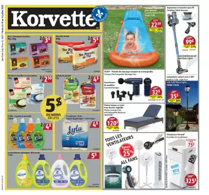 Korvette flyer (valid until 16-07)