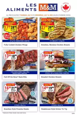 M & M Food Market flyer (valid until 16-07)