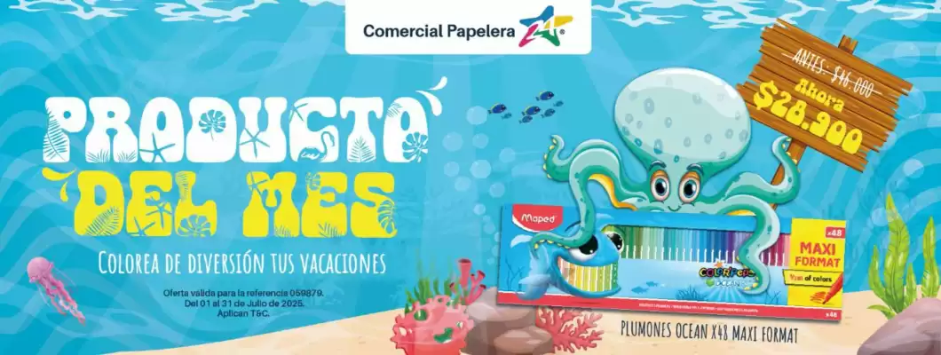 Catálogo Comercial Papelera (válido hasta 31-07)