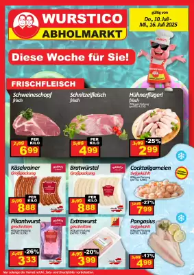 Wurstico Flugblatt (gültig bis 16-07)