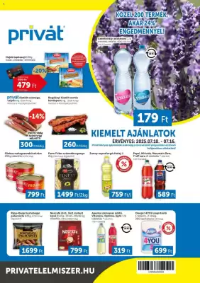 PRIVÁT akciós újság (érvényes eddig: 16-07)