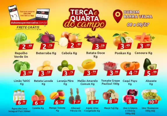 Catálogo Dubom Supermercados (válido até 9-07)