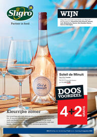 Sligro-M folder | Wijn Pagina 1
