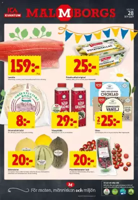 ICA Kvantum reklamblad (giltig till och med 13-07)