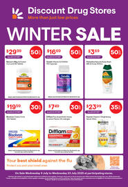 Discount Drug Stores catalogue Page 1