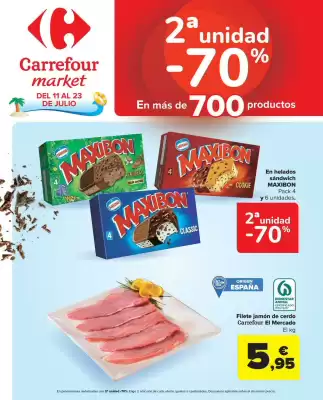 Folleto Carrefour Market (válido hasta el 23-07)