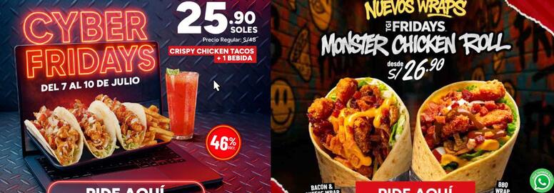Catálogo TGI Friday's Página 1