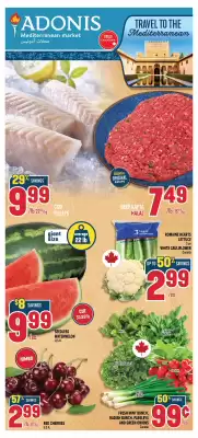 Marché Adonis flyer (valid until 11-07)