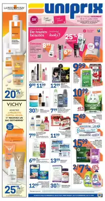 Uniprix flyer (valid until 11-07)
