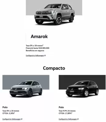 Catálogo Volkswagen (válido hasta 31-07)