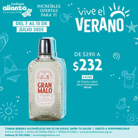 Catálogo Bodegas Alianza semana 28 Página 1