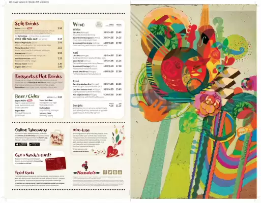 Nando's leaflet (valid until 31-07)