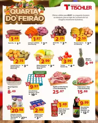 Catálogo Supermercados Tischler (válido até 9-07)