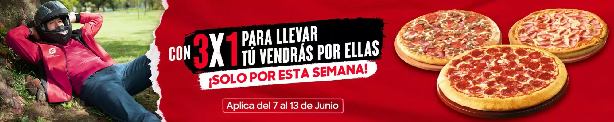 Catálogo Pizza Hut (válido hasta 13-07)