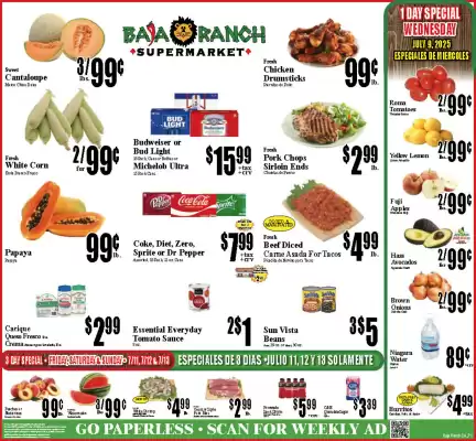 Baja Ranch Weekly Ad (valid until 15-07)