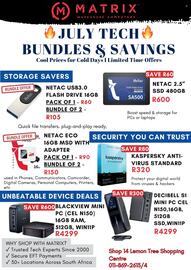 Matrix Warehouse catalogue Page 1
