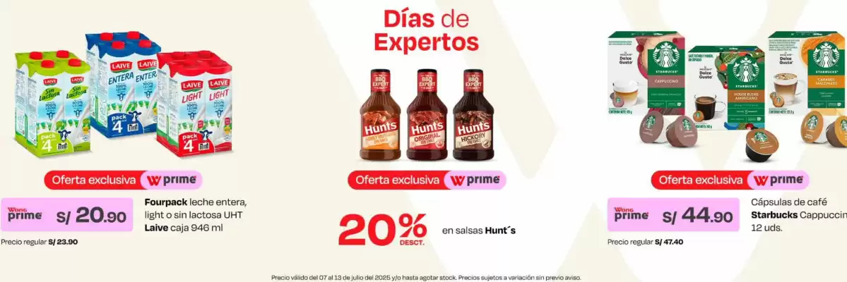 Catálogo Wong (válido hasta 13-07)